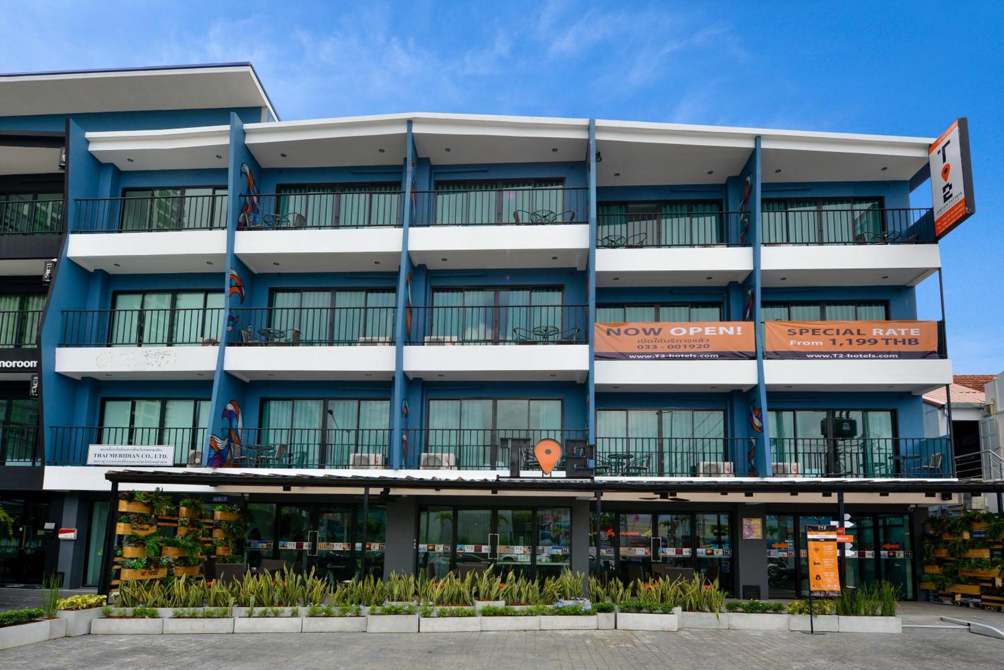 T2 Jomtien Pattaya Hotel Exterior foto