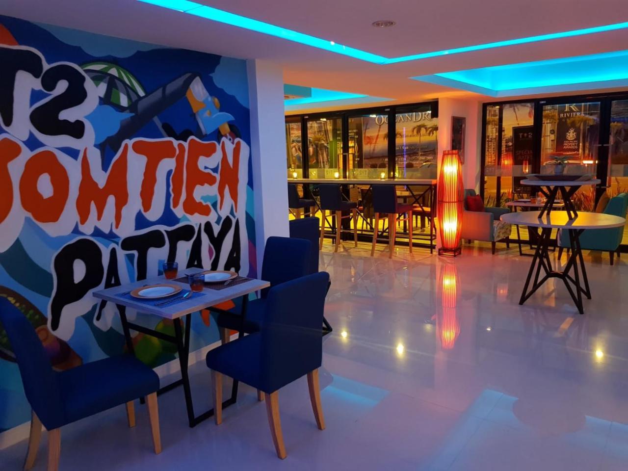 T2 Jomtien Pattaya Hotel Exterior foto